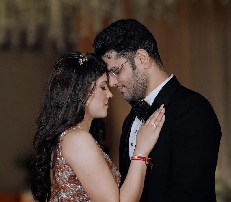 Couple engagement photography in Kota capturing romantic moments