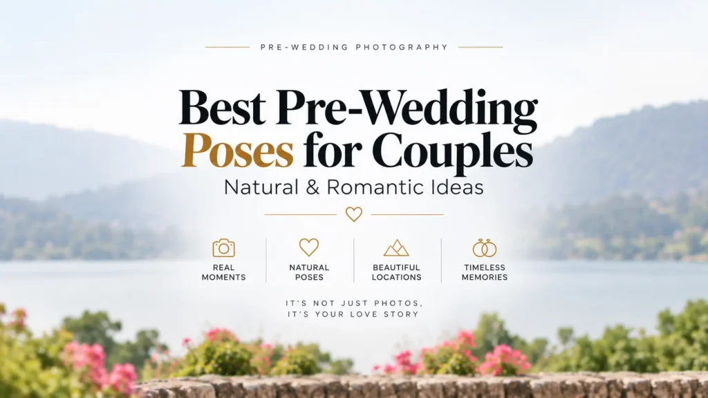 best pre-wedding poses for couples